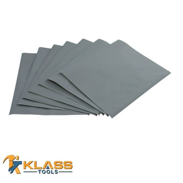 SANDING SHEETS Wet/Dry Silicon Carbide Waterproof Sandpaper Grits Polish Tool SANDING SHEETS Wet/Dry Silicon Carbide Waterproof Sandpaper Grits Polish Tool